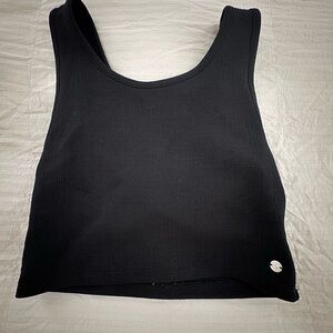 Roxy Crop Top w Criss Cross Back